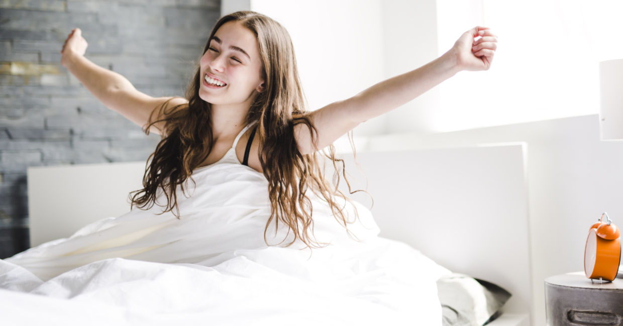 Giving increases when you wake up rested.