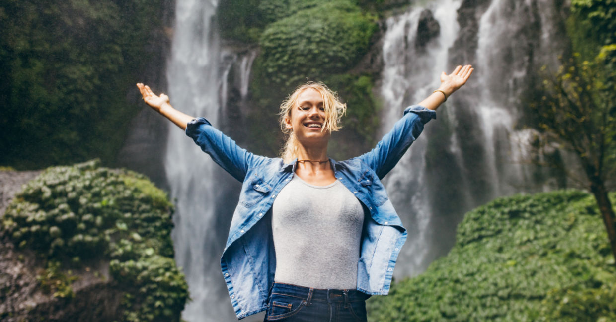 Finding awe in nature.