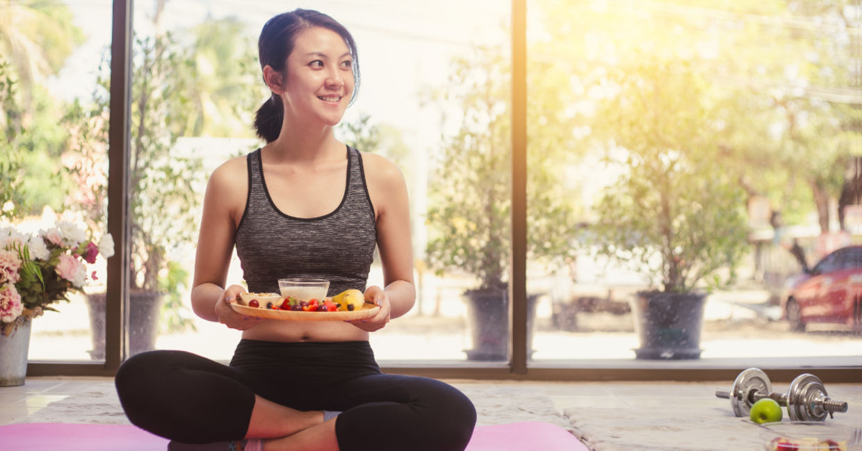 Eat fruits and vegetables that are easy to digest.