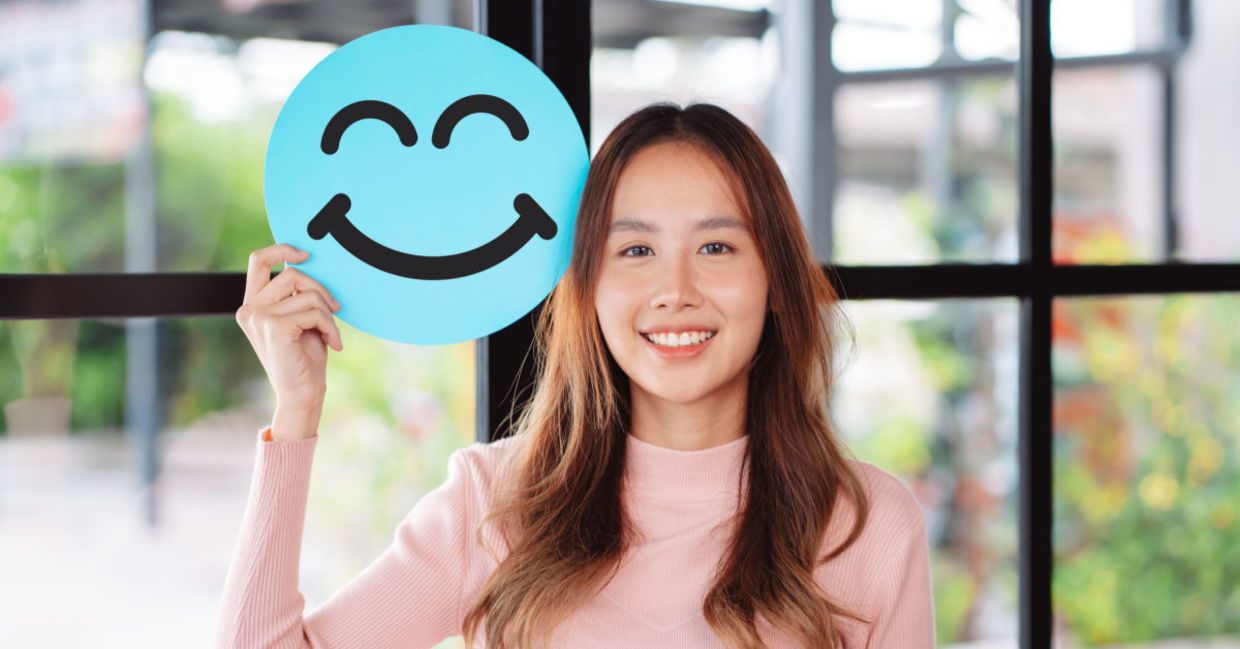 Give someone a compliment and brighten their day.