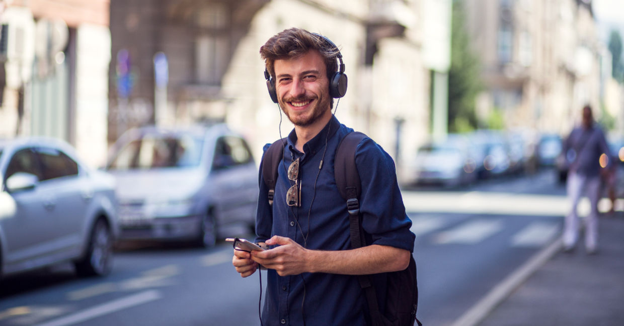 Portrait of a young man.