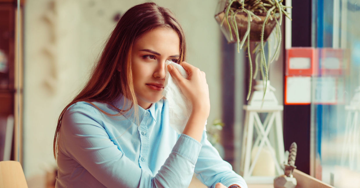 People can cry when they are happy or sad.