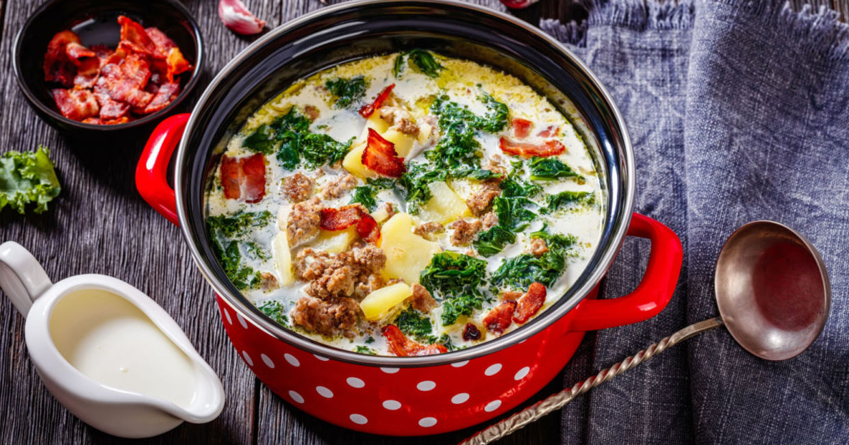 Hearty Italian Tuscan soup.