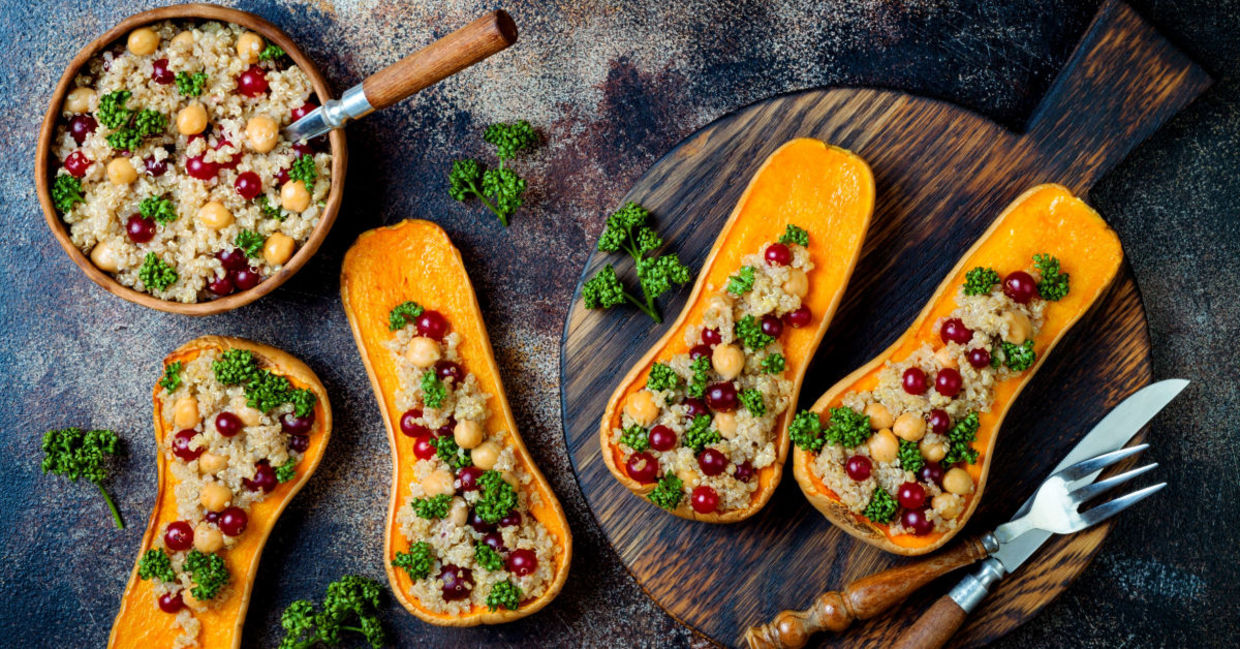 Healthy holiday foods.