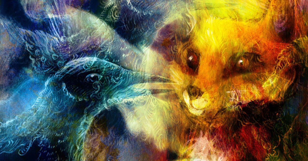 Spirit animals are part of Native American practices.