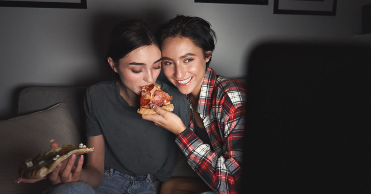 Watch a love story on Valentine's Day.