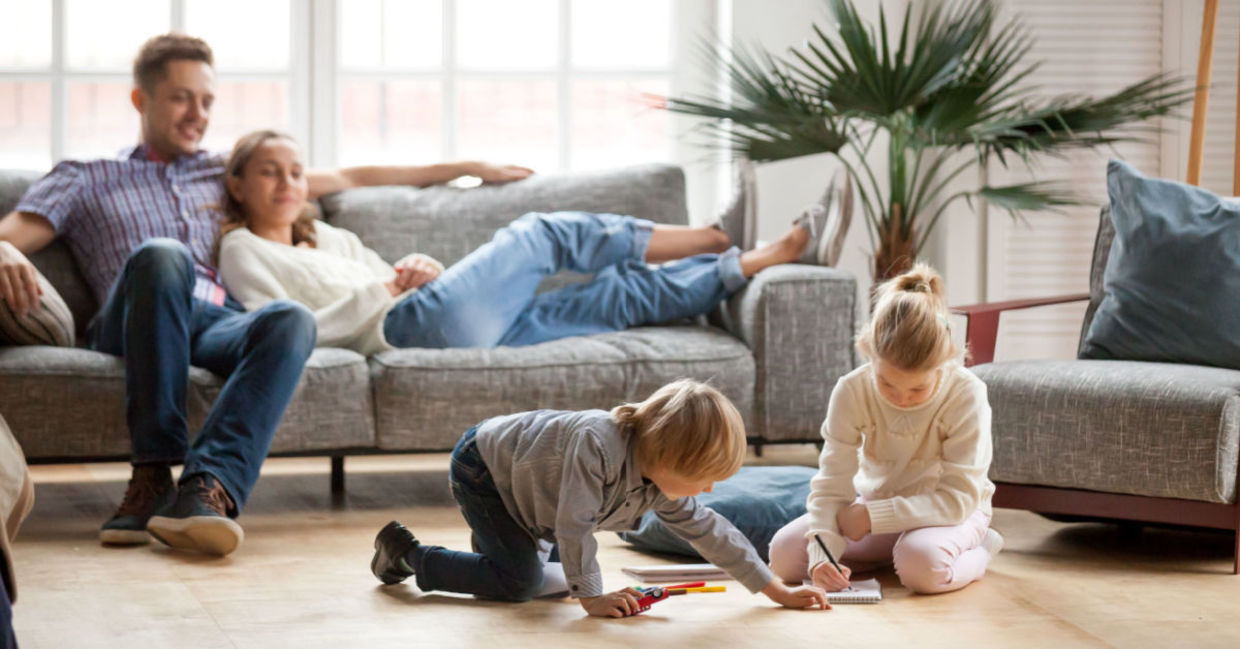 Staying warm and cozy, one room at a time.