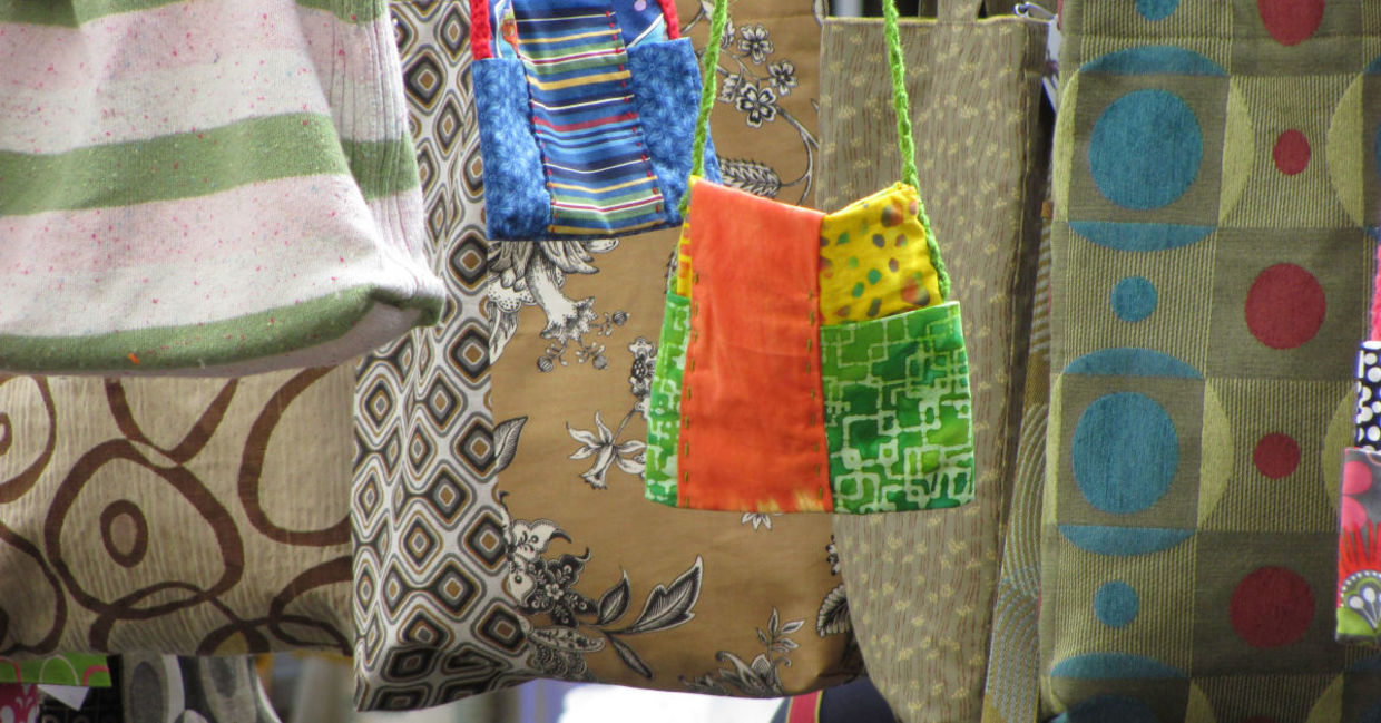 Repurpose old clothing into something new.