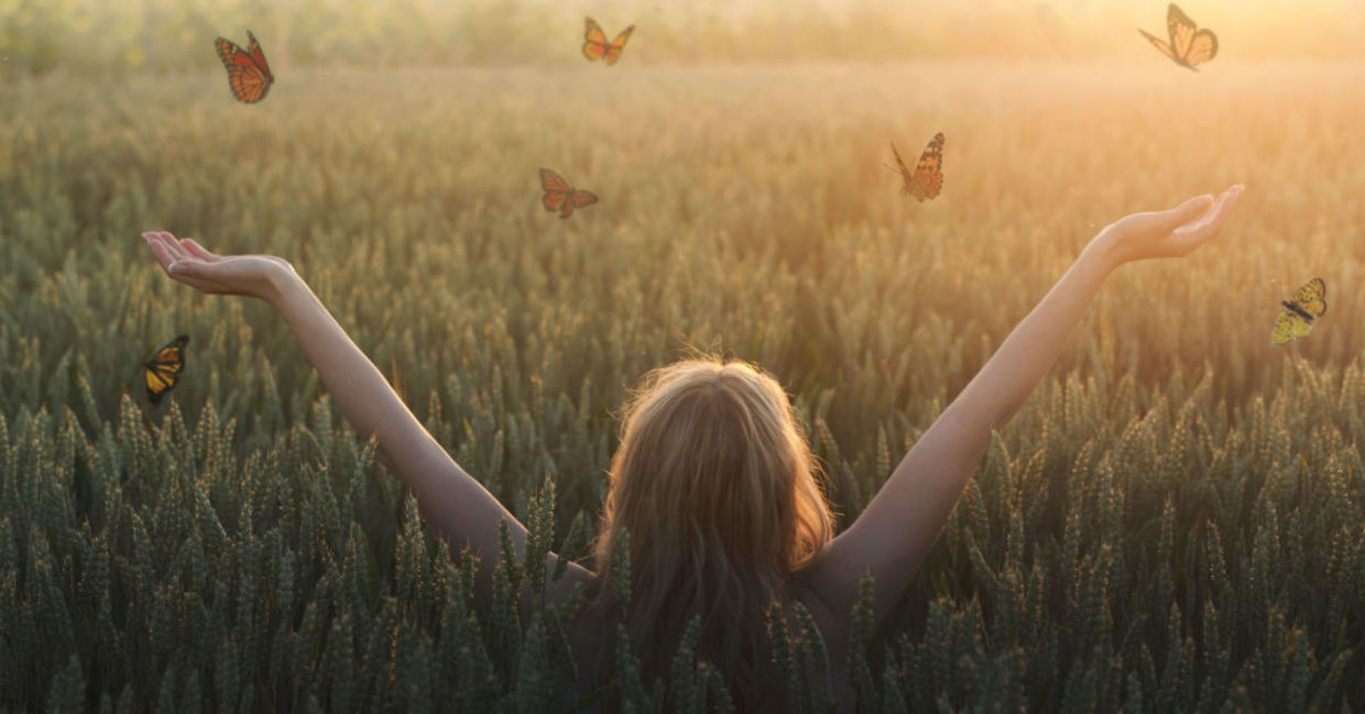 Butterflies have spiritual meaning in many ancient cultures