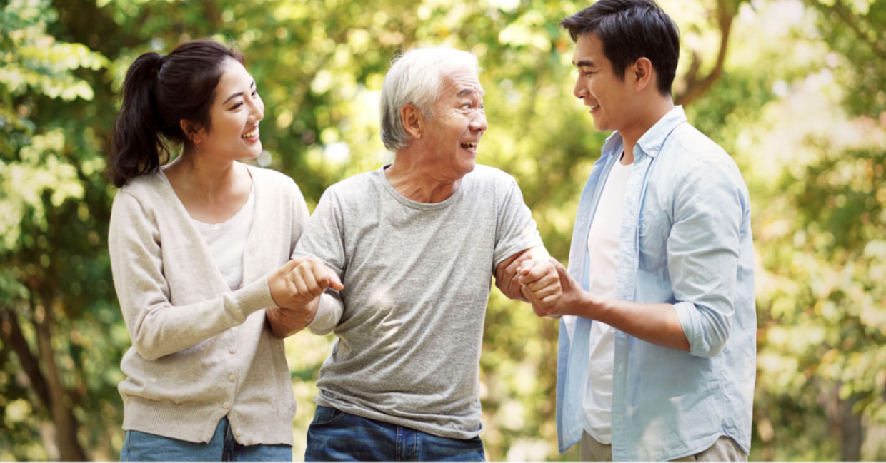 Japan is a blue zone where people tend to live longer.