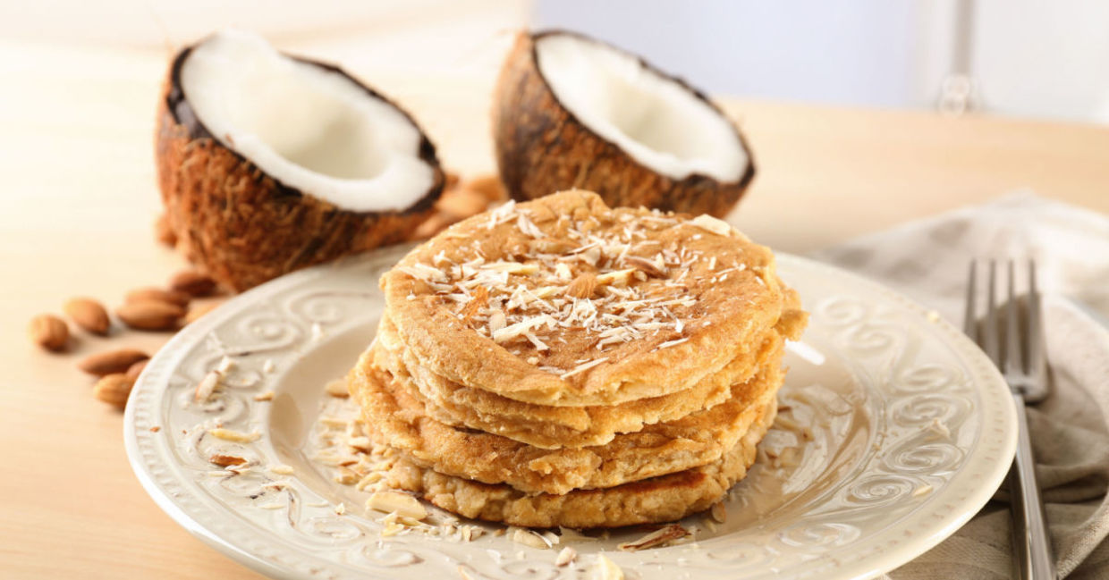 Add nutrition to pancakes.