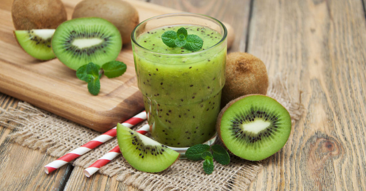Kiwi is good for gut health.
