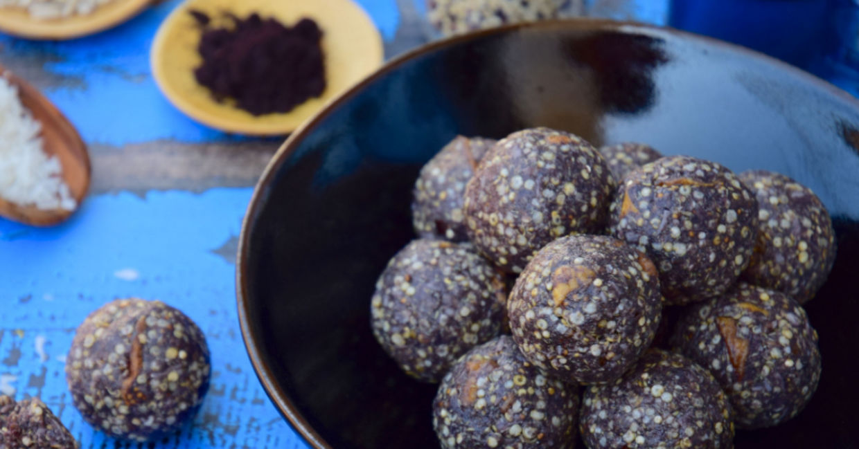 Marqui berry vegan energy bars.