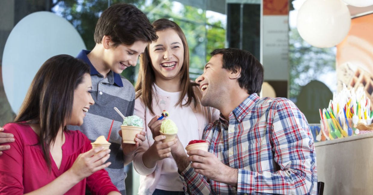 Spend time with family and friends