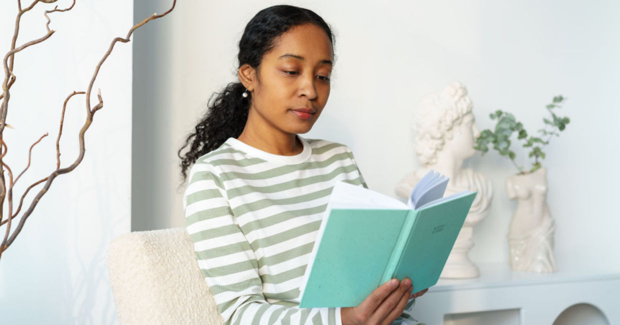 turn off digital devices and read a book.