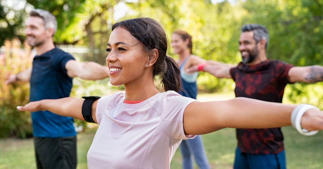 Exercise to feel your best.