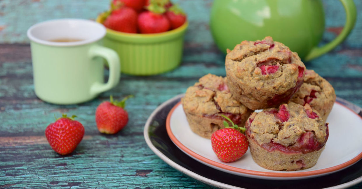 Gluten-free quinoa muffins.