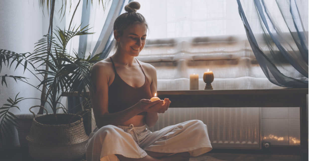 Yoga inspired by the leading element fire.