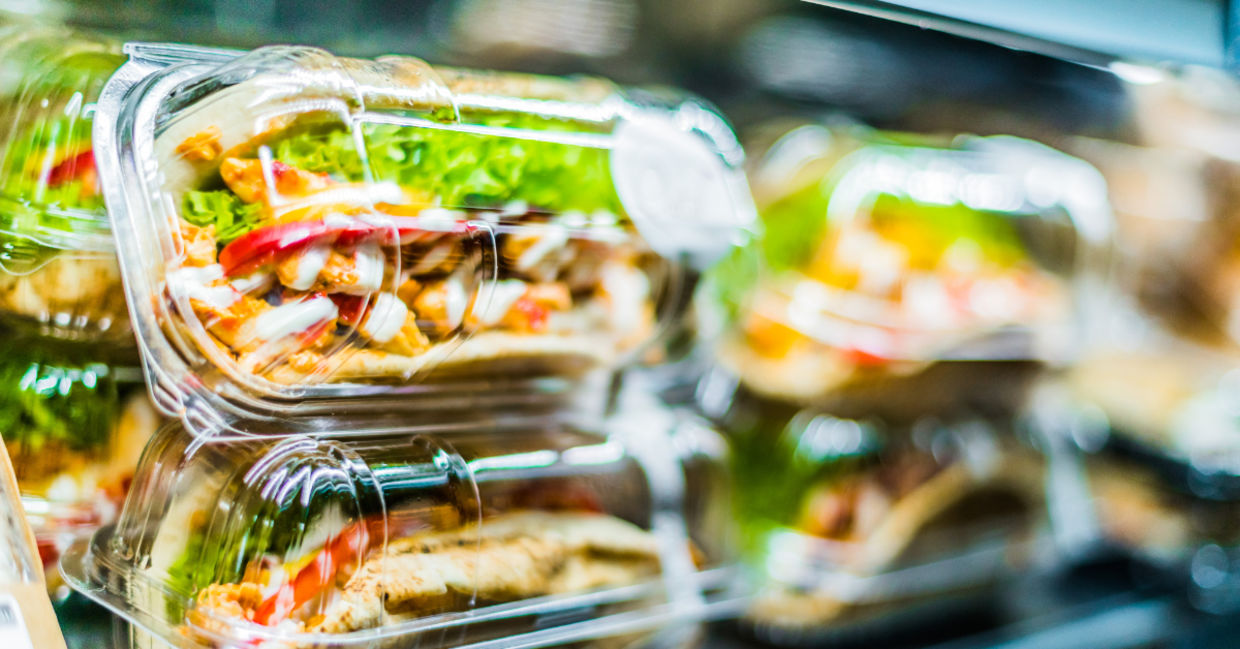 Plastic bags pollute the ocean and contaminate fish.