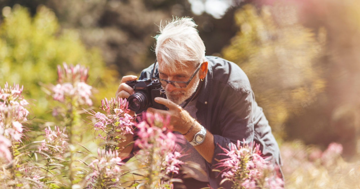 Photographing nature is a fulfilling hobby