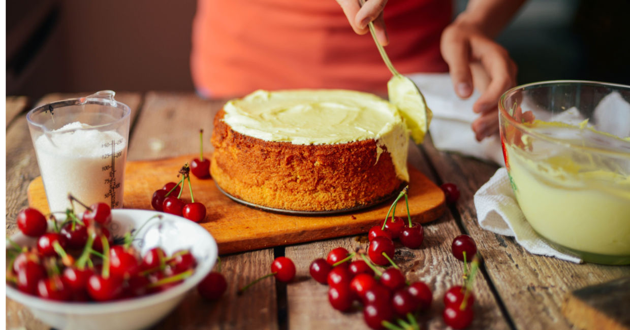 Baking can help spark joy.