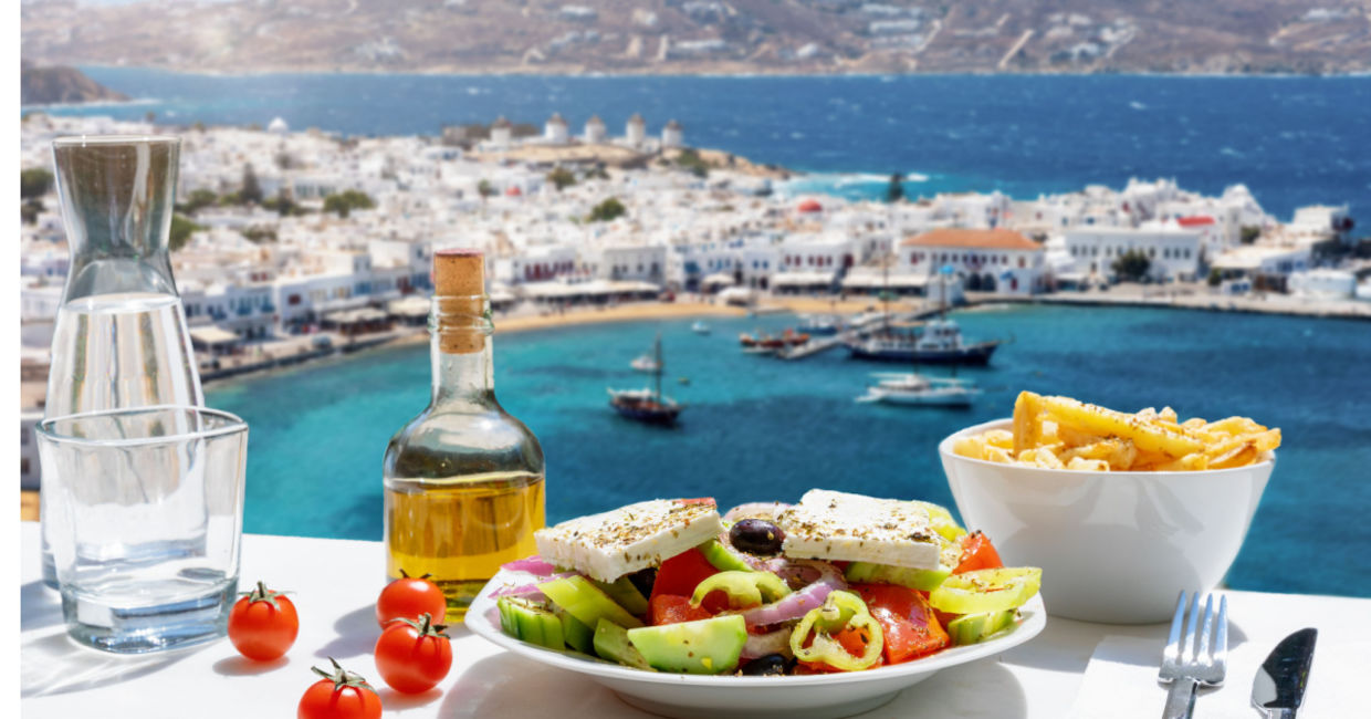 Healthy food from Greece.