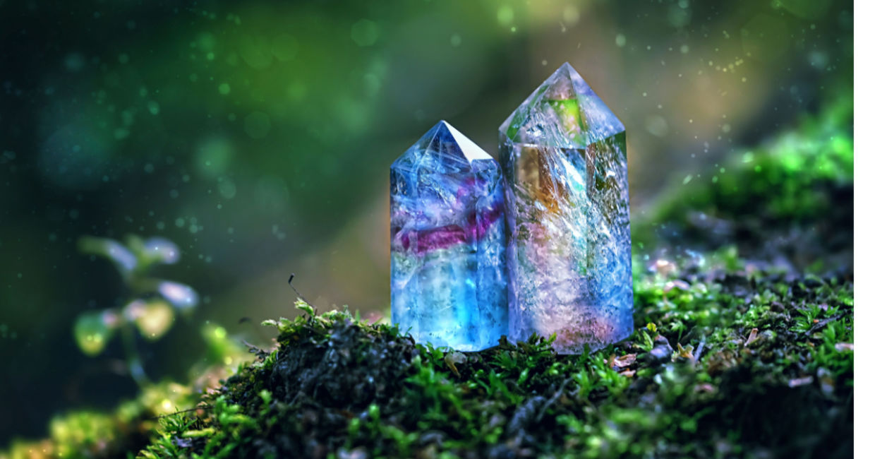 Crystals can help you cleanse.