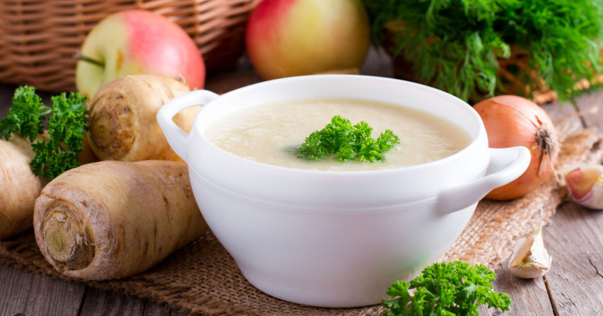 Enjoy this soup on a cool fall day.