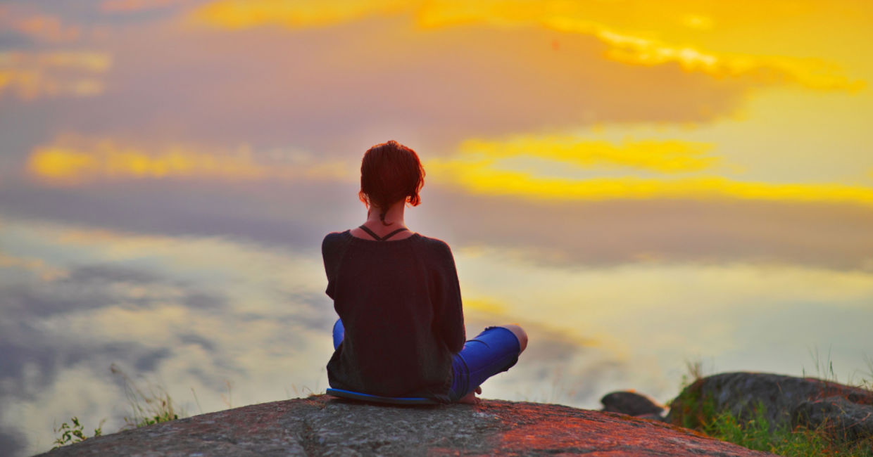 Using mindfulness to destress.