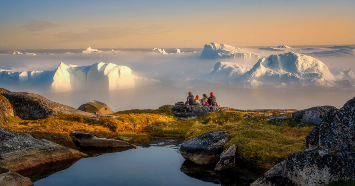 Greenland’s Ilulissa glaciers