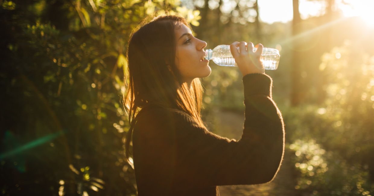Proper hydration helps your body detox.