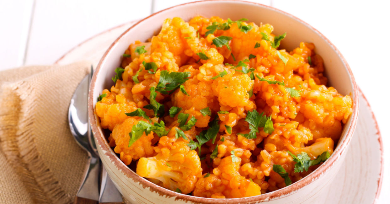 Cauliflower bowls are bursting with nutrition.