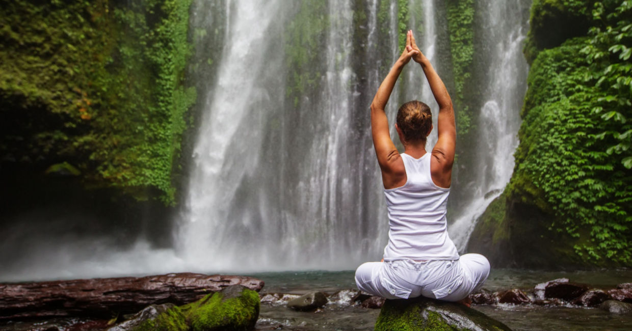 Yoga poses inspired by the natural elements.