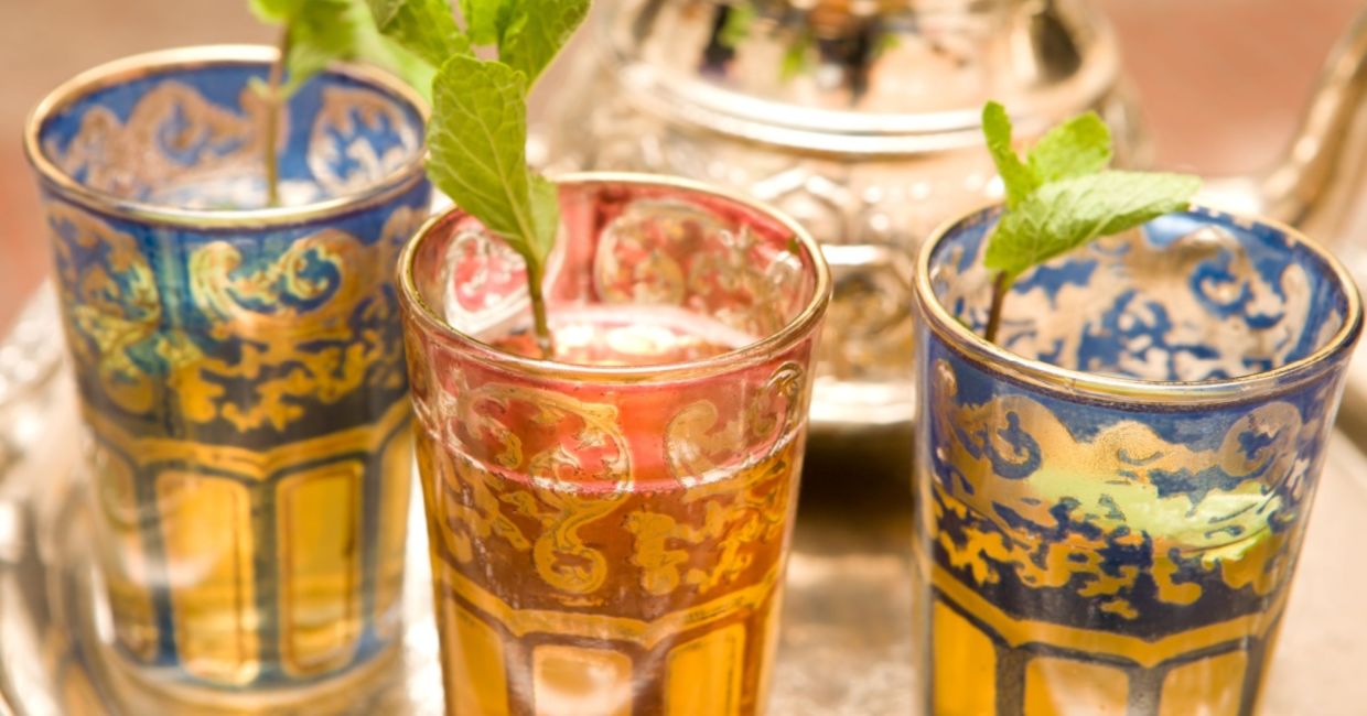 Moroccan tea cups.
