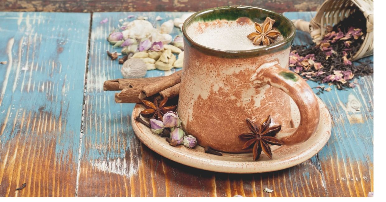 Indian masala chai tea.