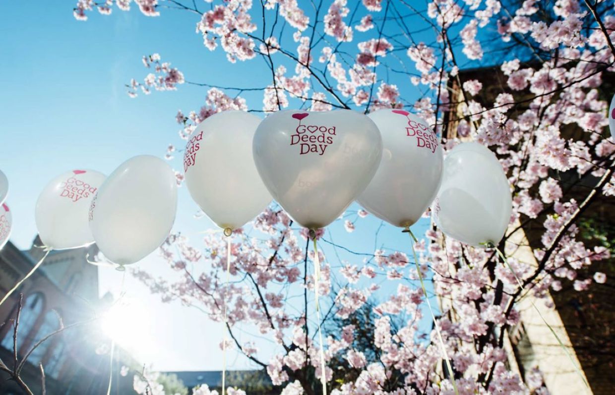 Good Deeds Day is coming soon.