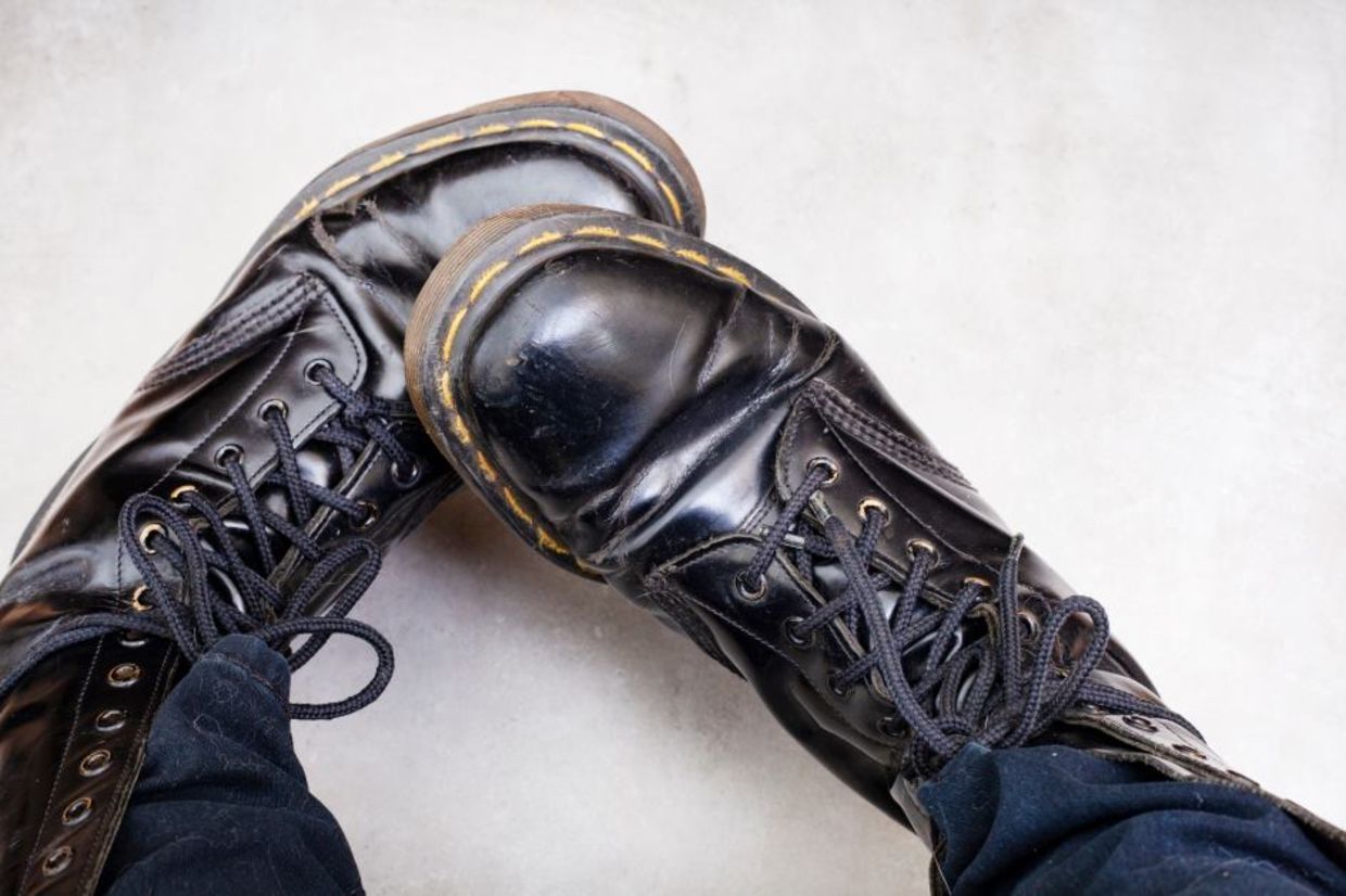 Dr. Martin's classic boots.