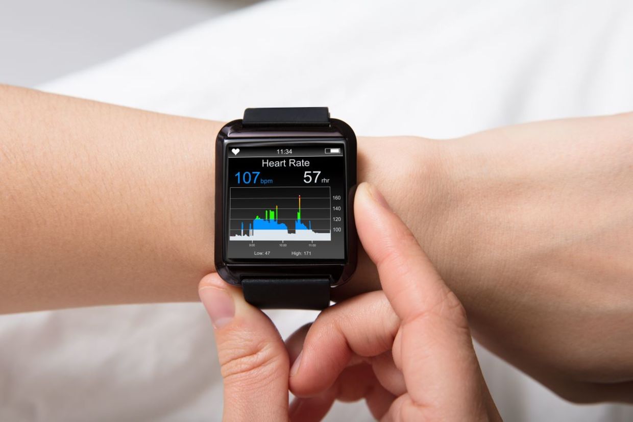 Smart watches can monitor the wearer's health.