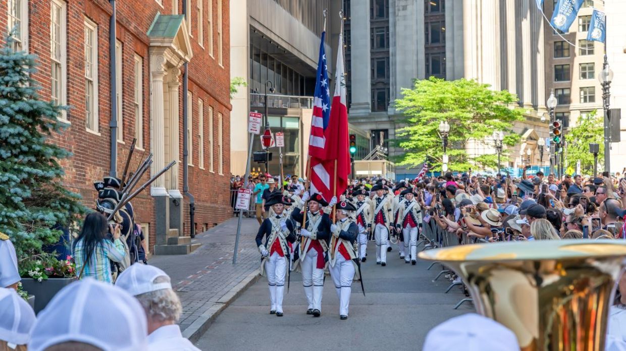 Independence day parade.
