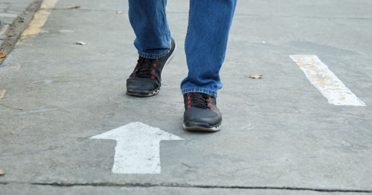 Walking backwards is good for your health.