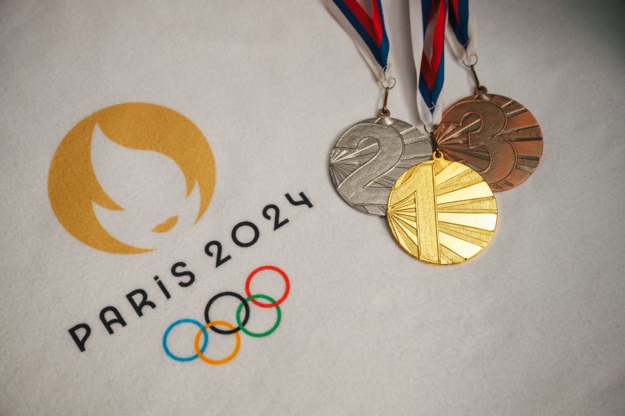 The 2024 medals.