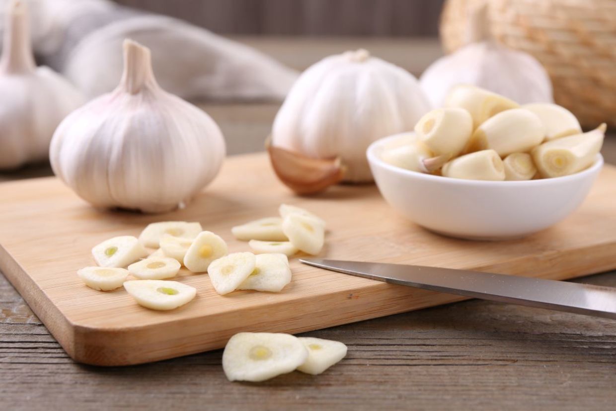 Garlic helps your body fight infections.