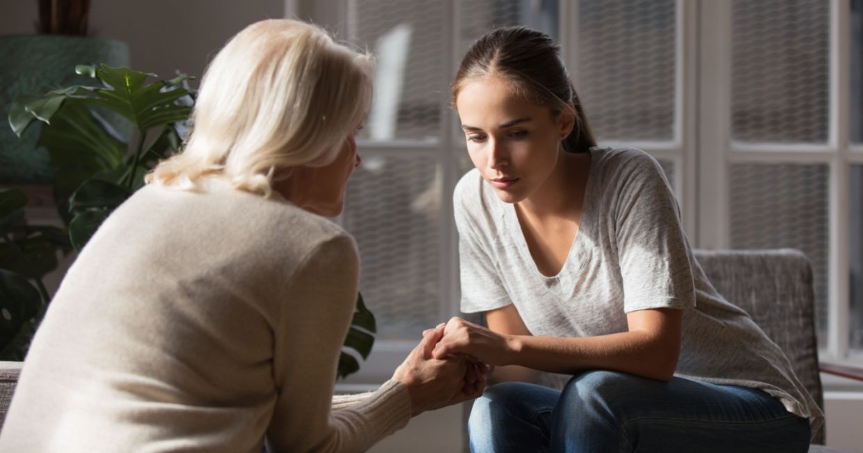 Learn to let go and forive.