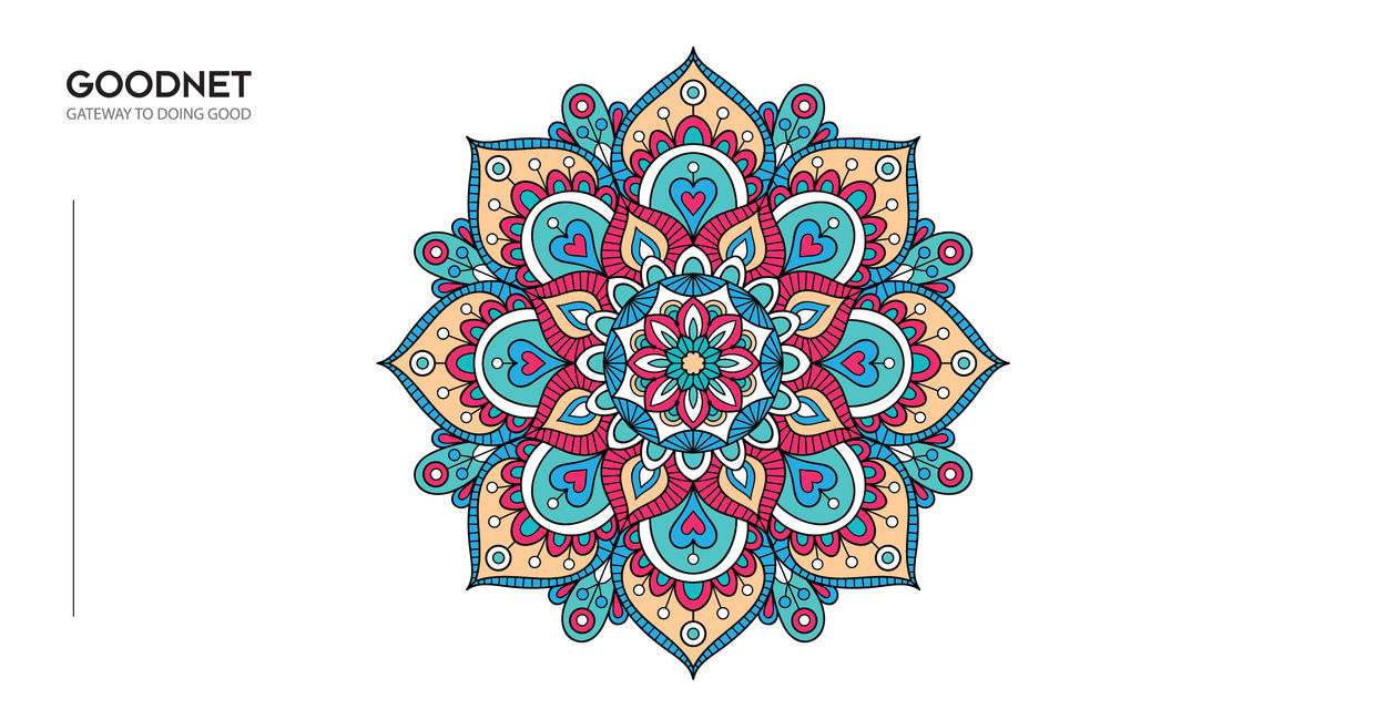 Beautiful mandala 2 for you to download and color.
