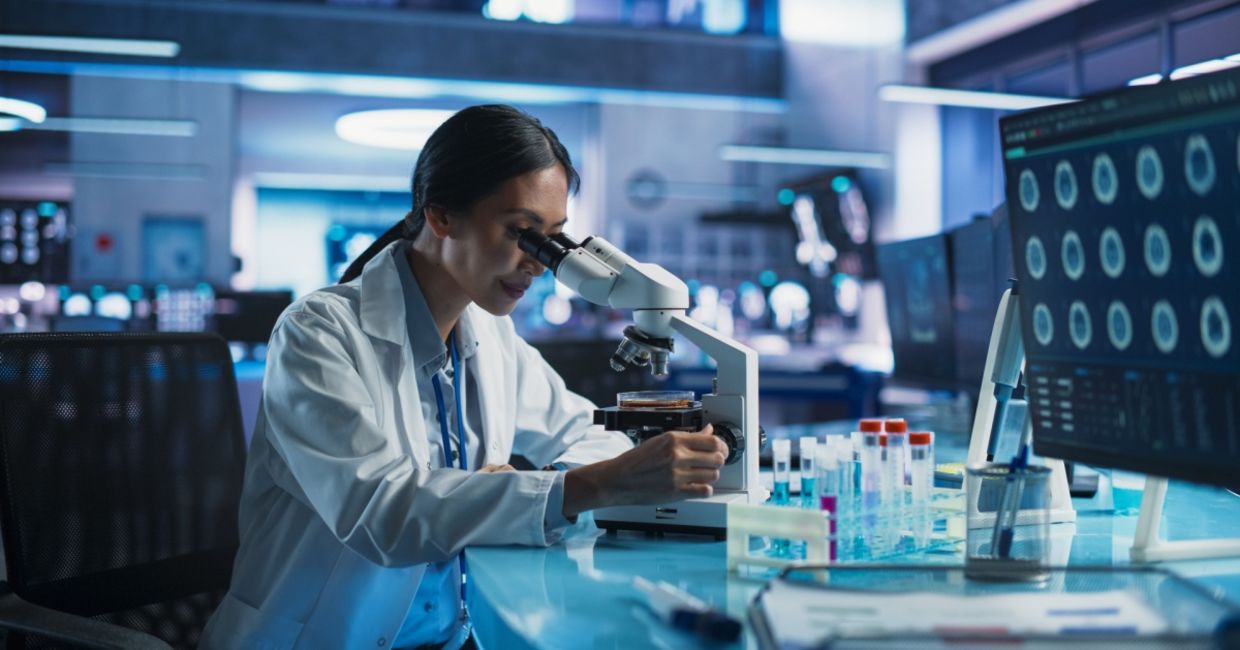 Researchers working on a new blood test for endometriosis.