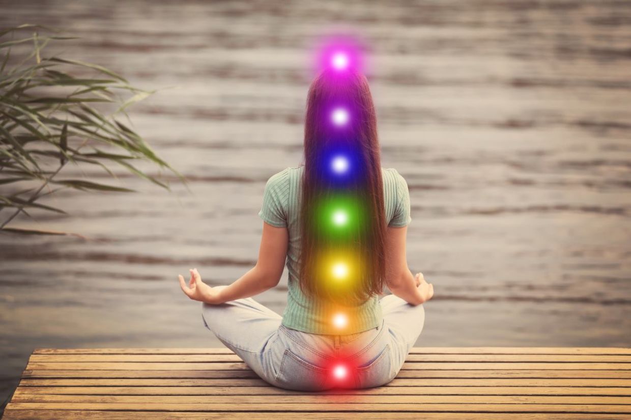 Meditating is a way to balance your chakras.