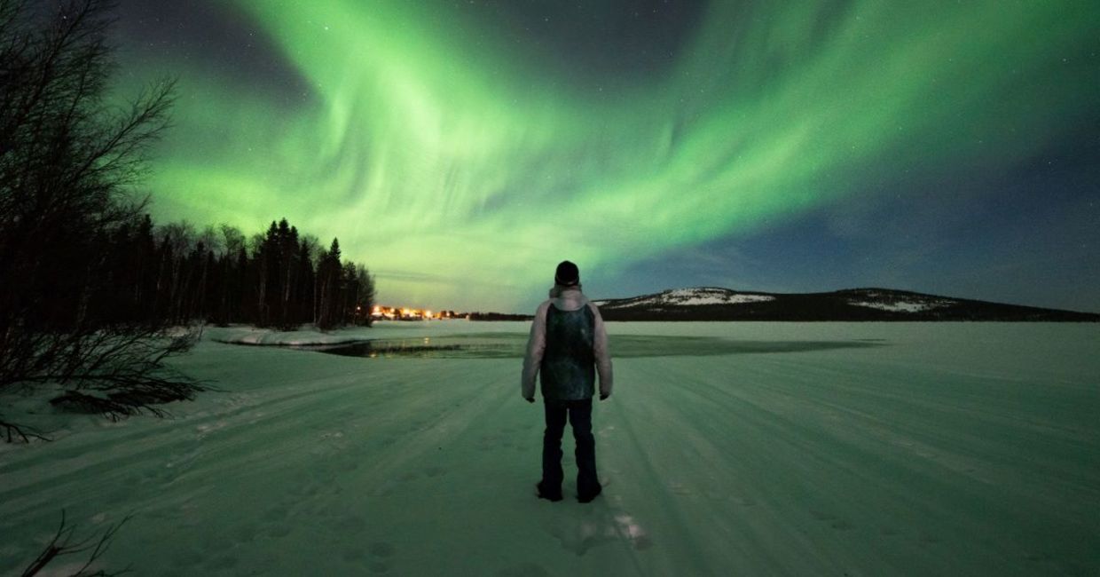 Viewing the  Northern Lights is awe inspiring.
