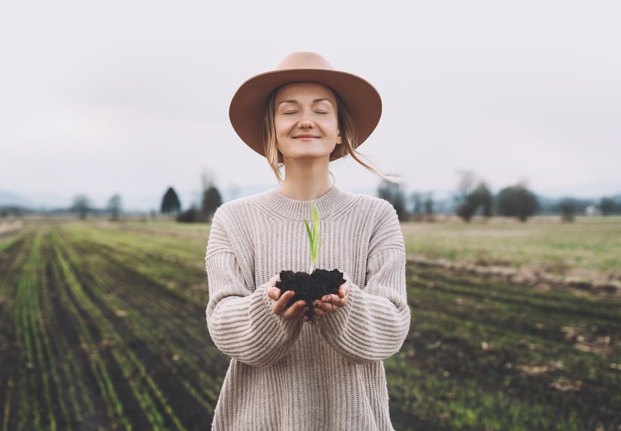 Plant seeds with intention this spring.