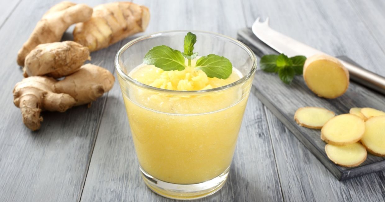 This super healthy smoothie is good for your gut.