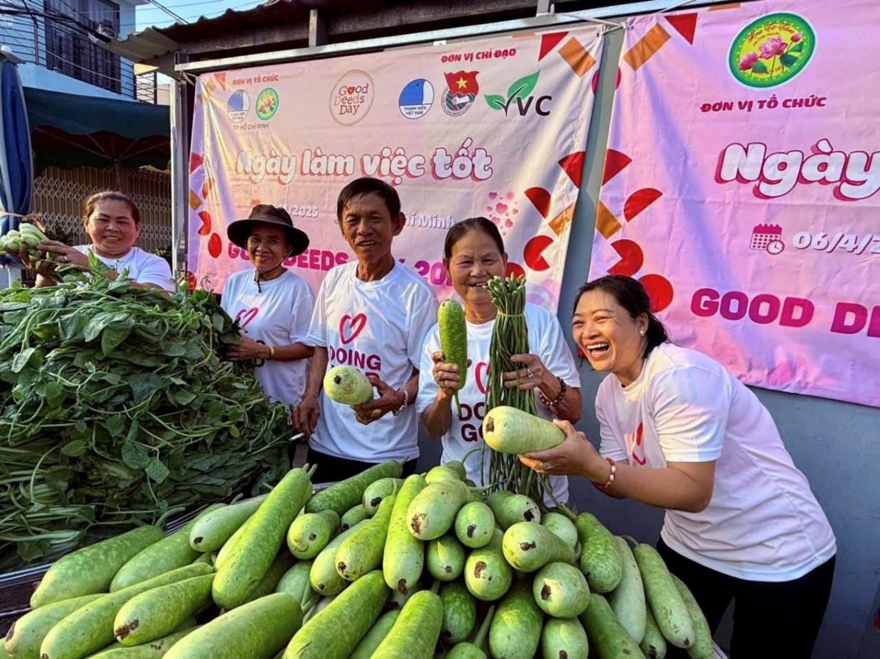 Good Deeds Day in Vietnam.